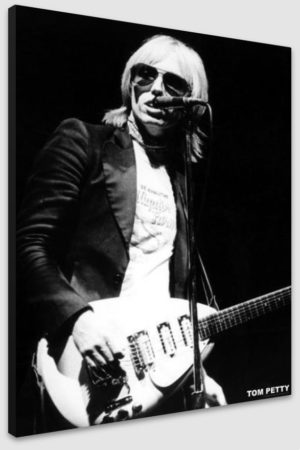 Tom Petty Live A1 Poster - Poster A1 59.5x84cm Blockmounted