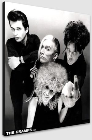 The Cramps 1980 A1 Poster - Poster 59.5x84cm Blockmounted