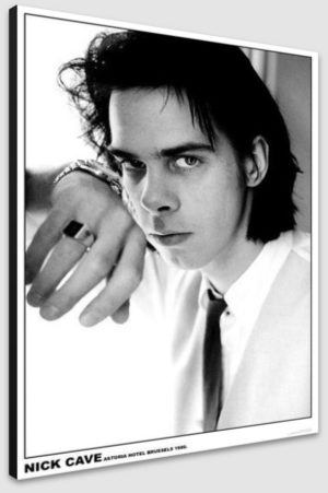 Nick Cave Astoria Hotel Brussels A1 Poster - Poster 59.5x84cm Blockmounted