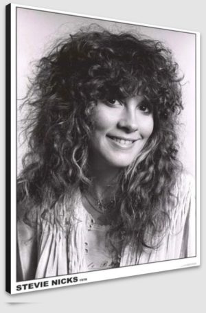 Fleetwood Mac Stevie Nicks 1978 A1 Poster - Poster 59.5x84cm Blockmounted