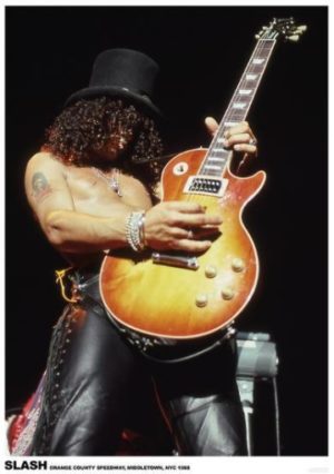 Guns n Roses Slash Orange County Showground New York 1988 A1 Poster