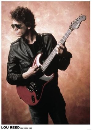 Lou Reed New York 1983 A1 Poster