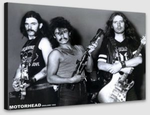 Motorhead England 1982 Lemmy A1 Poster - Poster 59.5x84cm Blockmounted