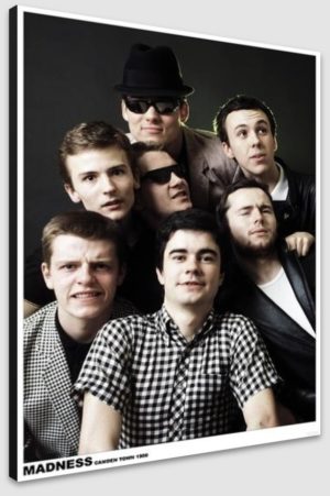 Madness Camden Town 1980 A1 Poster - Poster 59.5x84cm Blockmounted