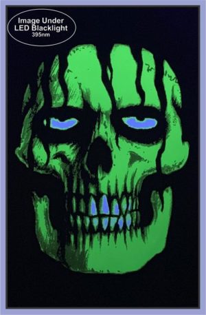 Zombie Green Non-Flocked Blacklight Poster - Image 2