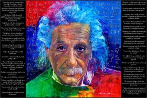 David Lloyd Glover - As Quoted by Einstein Poster