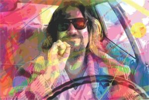David Lloyd Glover - The Big Lebowski The Dude Poster