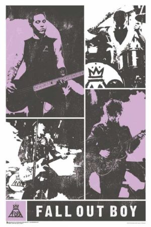 Fall Out Boy Panels Poster