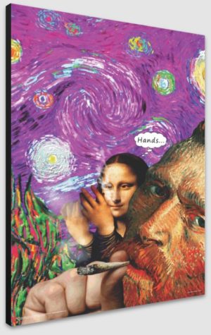 Starry Night High Poster - Maxi Poster 61x91.5cm Blockmounted