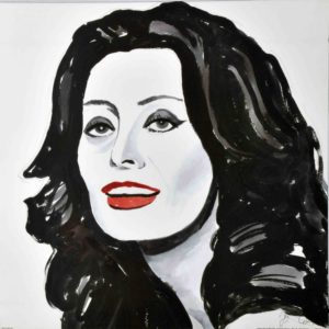 Bob Celic - Sophia Loren Art Print