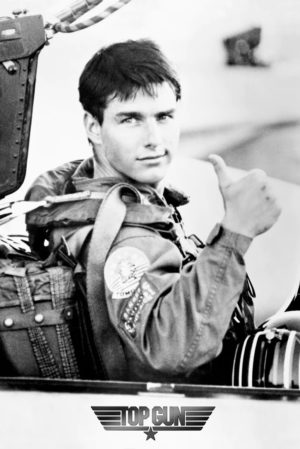 Top Gun Lt. Pete Mitchell Tom Cruise Poster