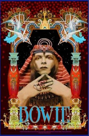 Bob Masse - David Bowie Pharaoh Tour Poster Art Print