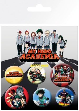 My Hero Academia Mix Badge Pack