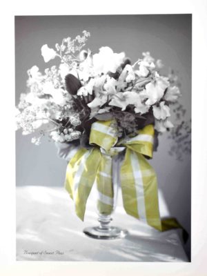 Bouquet Of Sweet Peas Photographic Print