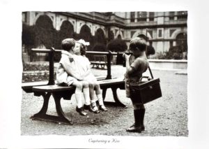 Capturing a Kiss Photographic Print