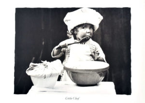 Little Chef Photographic Print
