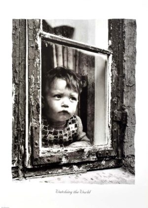 Watching The World Photographic Print