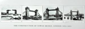 London Construction Tower Bridge Photographic Print