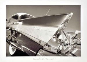 Chevrolet Bel Air 1957 Car Photographic Print