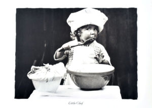 Little Chef Photographic Print