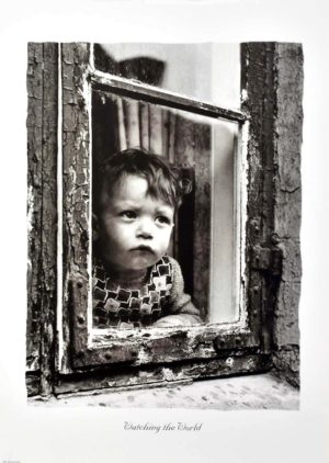 Watching The World Photographic Print