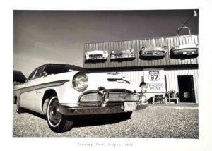 Trading Post Oregon 1956 Car Photographic Print
