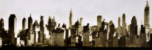 New York Skyline 1939 Photographic Print
