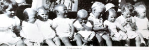 A Baby Show Line-Up Photographic Print