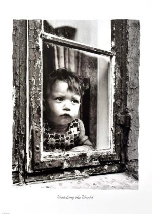 Watching The World Photographic Print