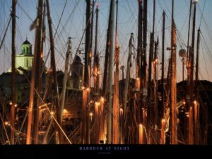 Harbour At Night by Carlo Borlenghi Photographic Print
