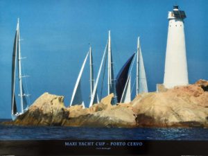 Maxi Yacht Cup Cervo by Carlo Borlenghi Photographic Print