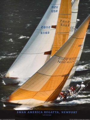 Swan America Regatta Newport by Carlo Borlenghi Photographic Print