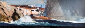 Kauris II Maxi Yacht Cup In Porto Cervo Italy by Carlo Borlenghi Photographic Print