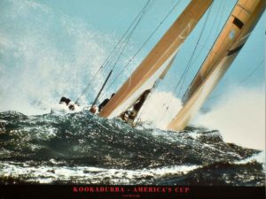 Kookaburra America's Cup by Carlo Borlenghi Photographic Print