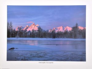 Grand Teton Wyoming by Christophe Cassegrain Photographic Print