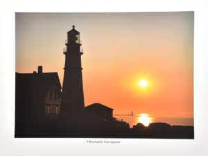Cape Elizabeth Lighthouse by Christophe Cassegrain Photographic Print