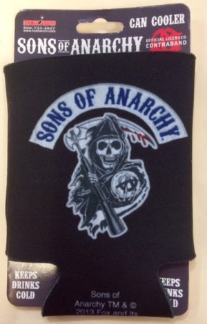 Sons Of Anarchy Back Patch Can Cooler