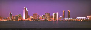 San Diego Skyline by Christian Michaels Photographic Print