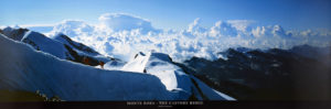 Monte Rosa the Castore Ridge by Davide Camisasca Photographic Print