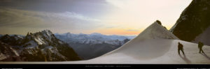 Peuterey Monte Bianc by Davide Camisasca Photographic Print