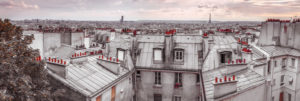 Paris Rooftops by Assaf Frank Jumbo Poster
