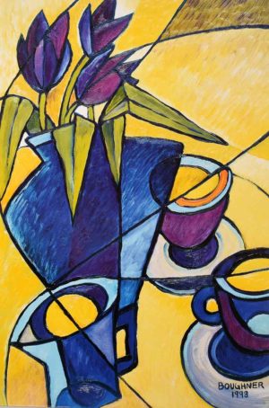 Elisa Boughner - Stained glass still life