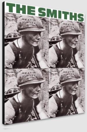 The Smiths Meat is Murder Album Cover A1 Poster - Poster 59.5x84cm Blockmounted
