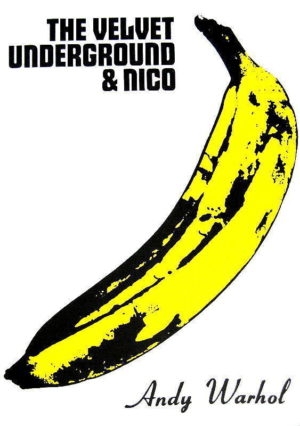 The Velvet Underground and Nico Andy Warhol Banana Album Cover A1 Poster
