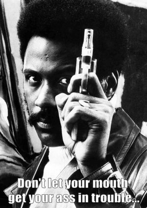 Shaft Quote Poster