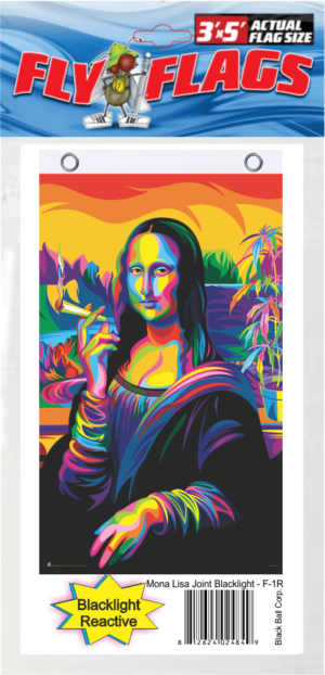 Mona Joint Blacklight Reactive Flag - Image 4