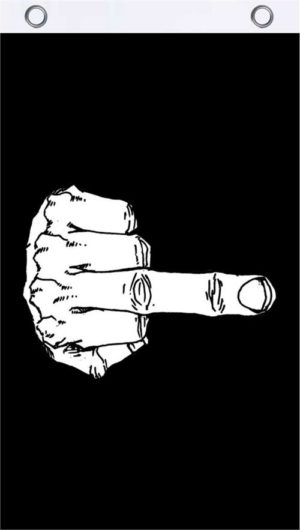 The Middle Finger Flag