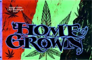 Home Grown Blacklight Reactive Flag - Image 2