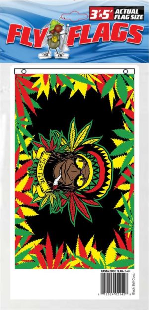 Rasta Dude Flag - Image 2