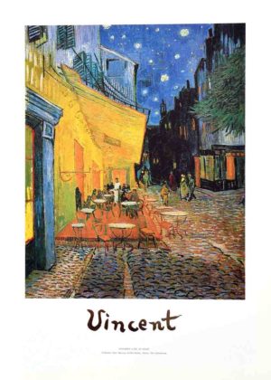 Vincent Van Gogh - Café Terrace At Night Art Print